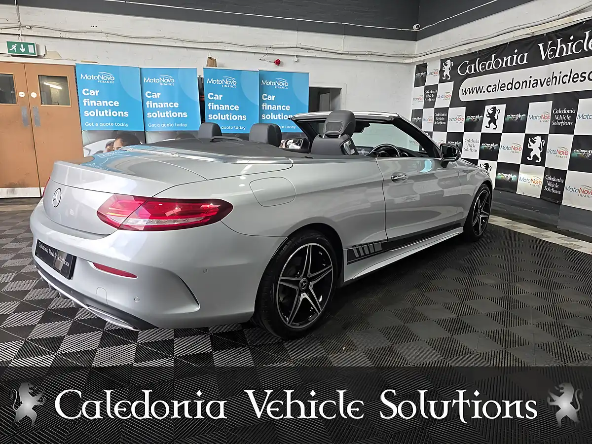 Used 2018 Mercedes-Benz C-Class Nightfall Edition Premium Plus Silver - Interior and Exterior details 4