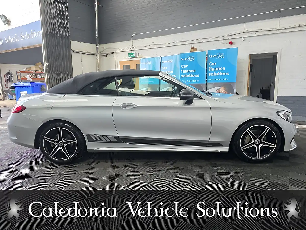 Used 2018 Mercedes-Benz C-Class Nightfall Edition Premium Plus Silver - Interior and Exterior details 8