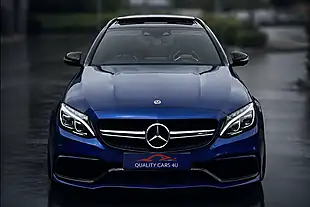 Used 2018 Mercedes-Benz C-Class Premium Blue - Interior and Exterior details 3
