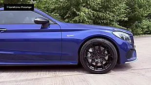 Used 2018 Mercedes-Benz C Class Premium Blue - Interior and Exterior details 10