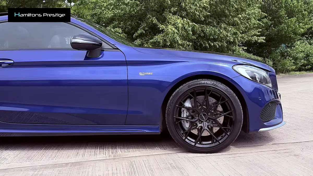 Used 2018 Mercedes-Benz C Class Premium Blue - Interior and Exterior details 10