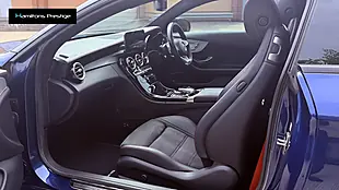 Used 2018 Mercedes-Benz C Class Premium Blue - Interior and Exterior details 11