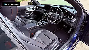 Used 2018 Mercedes-Benz C Class Premium Blue - Interior and Exterior details 14