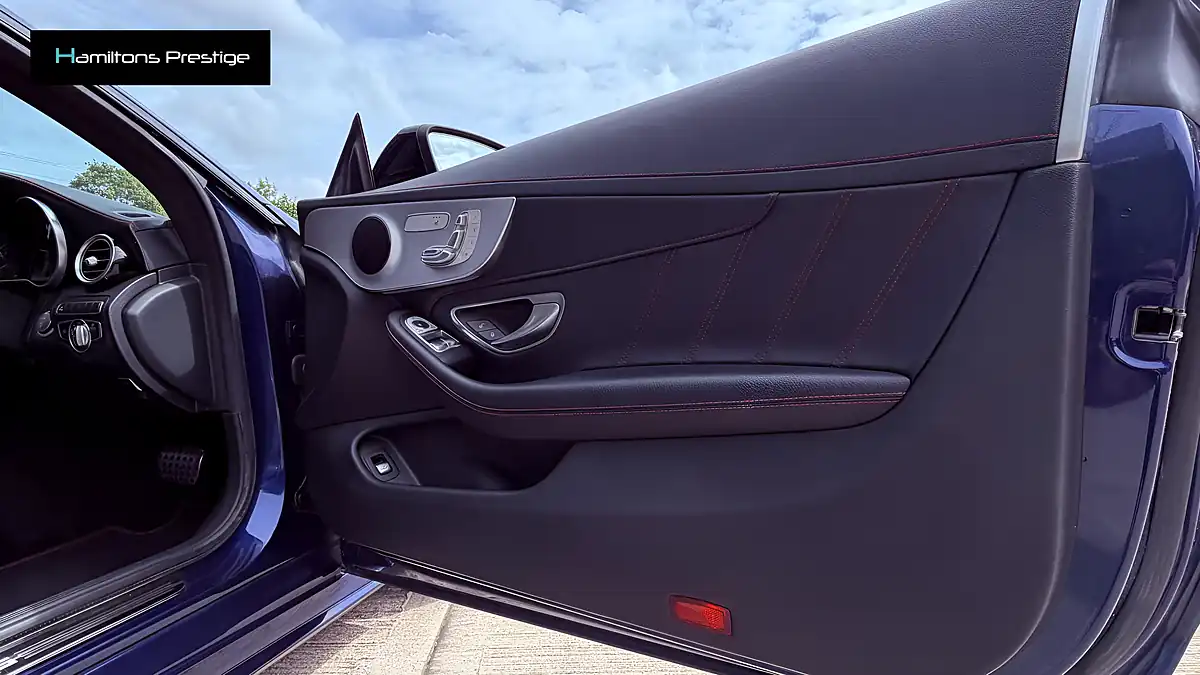 Used 2018 Mercedes-Benz C Class Premium Blue - Interior and Exterior details 15