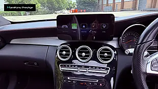 Used 2018 Mercedes-Benz C Class Premium Blue - Interior and Exterior details 17