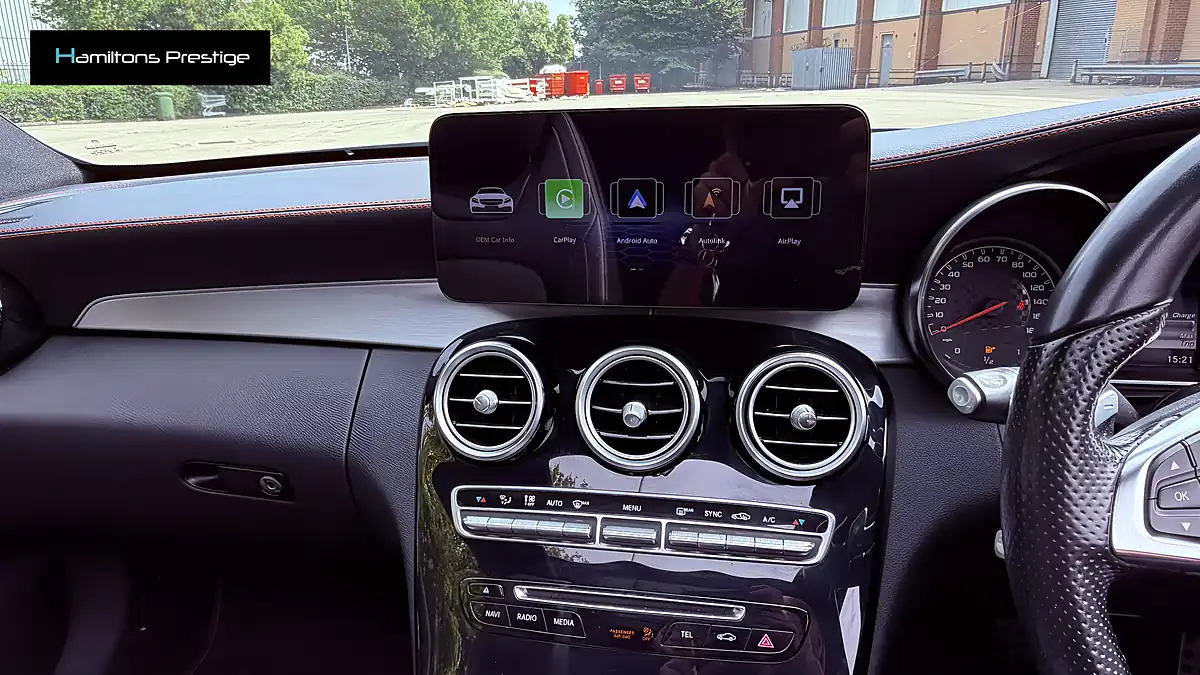 Used 2018 Mercedes-Benz C Class Premium Blue - Interior and Exterior details 17