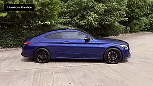 Used 2018 Mercedes-Benz C Class Premium Blue - Interior and Exterior details 2
