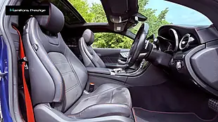 Used 2018 Mercedes-Benz C Class Premium Blue - Interior and Exterior details 4