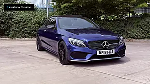 Used 2018 Mercedes-Benz C Class Premium Blue - Interior and Exterior details 6