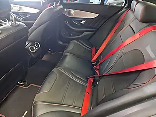 Used 2018 Mercedes-Benz C Class Premium Plus Blue - Interior and Exterior details 14