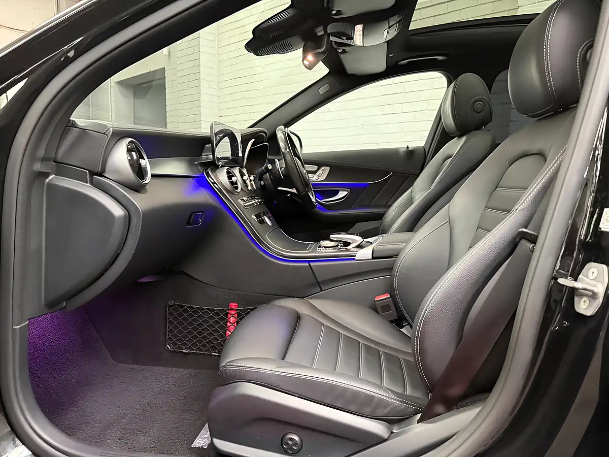 Used 2018 Mercedes-Benz C Class Premium Plus Obsidian Black - Interior and Exterior details 9