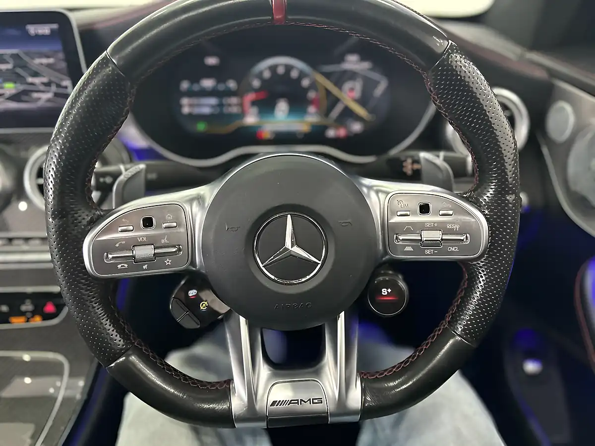 Used 2018 Mercedes-Benz C Class Premium Plus White - Interior and Exterior details 18