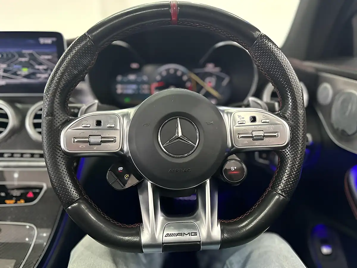 Used 2018 Mercedes-Benz C Class Premium Plus White - Interior and Exterior details 3