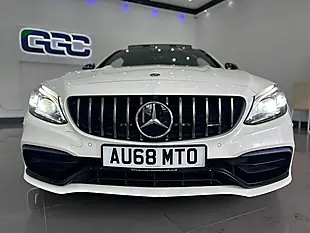 Used 2018 Mercedes-Benz C Class Premium Plus White - Interior and Exterior details 5