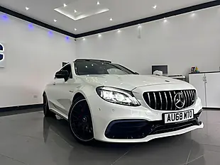 Used 2018 Mercedes-Benz C Class Premium Plus White - Interior and Exterior details 6