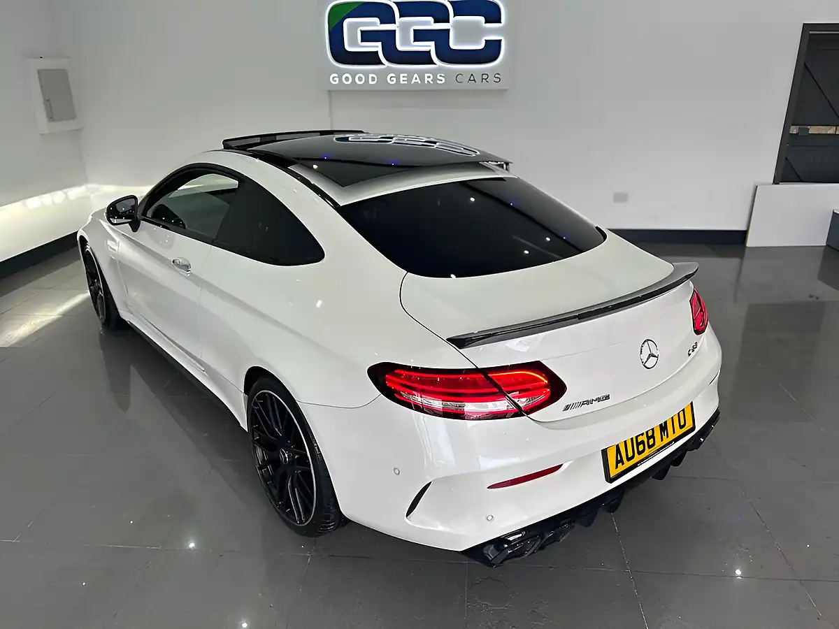 Used 2018 Mercedes-Benz C Class Premium Plus White - Interior and Exterior details 8