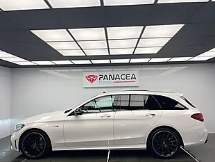Used 2018 Mercedes-Benz C Class Premium+ White - Interior and Exterior details 16