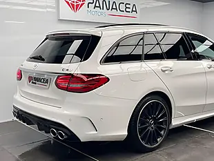 Used 2018 Mercedes-Benz C Class Premium+ White - Interior and Exterior details 18