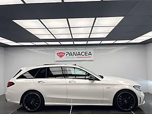 Used 2018 Mercedes-Benz C Class Premium+ White - Interior and Exterior details 4