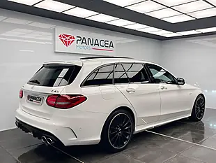 Used 2018 Mercedes-Benz C Class Premium+ White - Interior and Exterior details 6