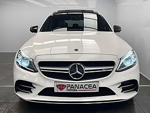 Used 2018 Mercedes-Benz C Class Premium+ White - Interior and Exterior details 7