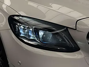 Used 2018 Mercedes-Benz C Class Premium+ White - Interior and Exterior details 8