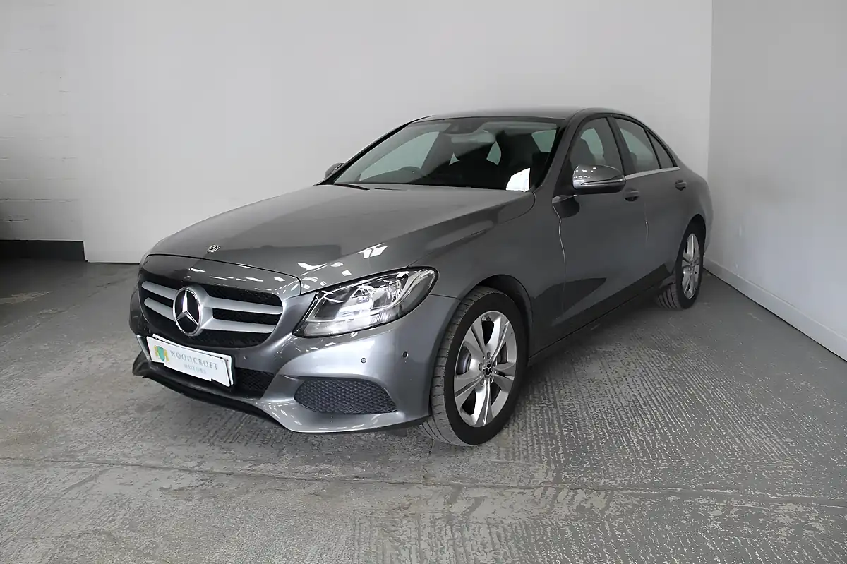 Used 2018 Mercedes-Benz C Class Se Executive Edition Grey - Interior and Exterior details 2