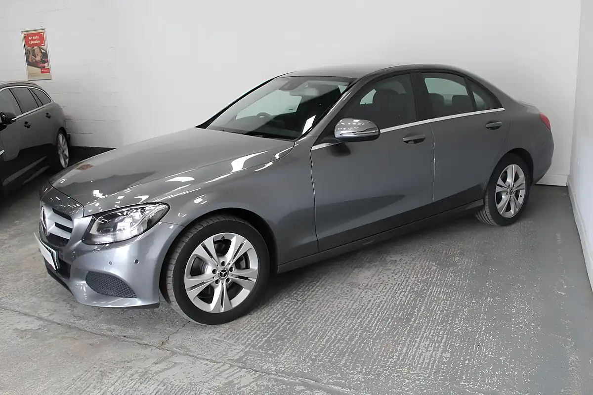 Used 2018 Mercedes-Benz C Class Se Executive Edition Grey - Interior and Exterior details 4