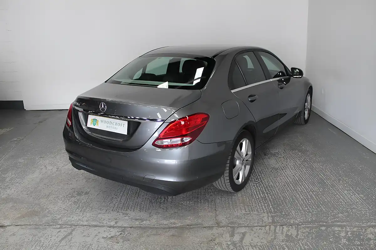Used 2018 Mercedes-Benz C Class Se Executive Edition Grey - Interior and Exterior details 6