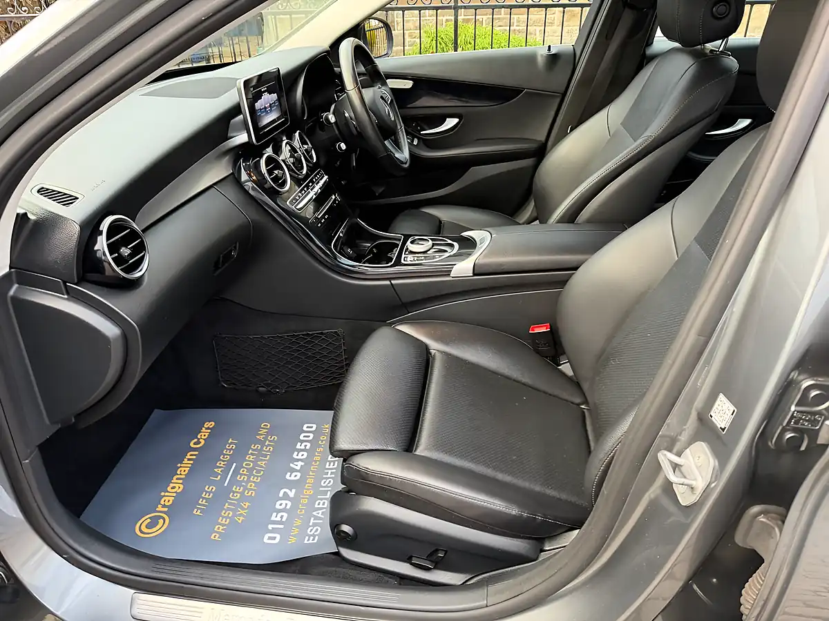 Used 2018 Mercedes-Benz C Class Se Executive Edition Selenite Grey - Interior and Exterior details 17