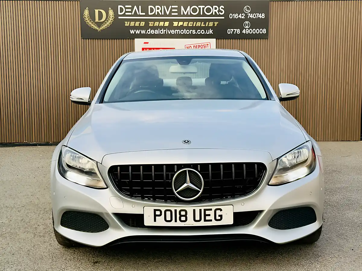 Used 2018 Mercedes-Benz C Class Se Executive Edition Silver - Interior and Exterior details 2