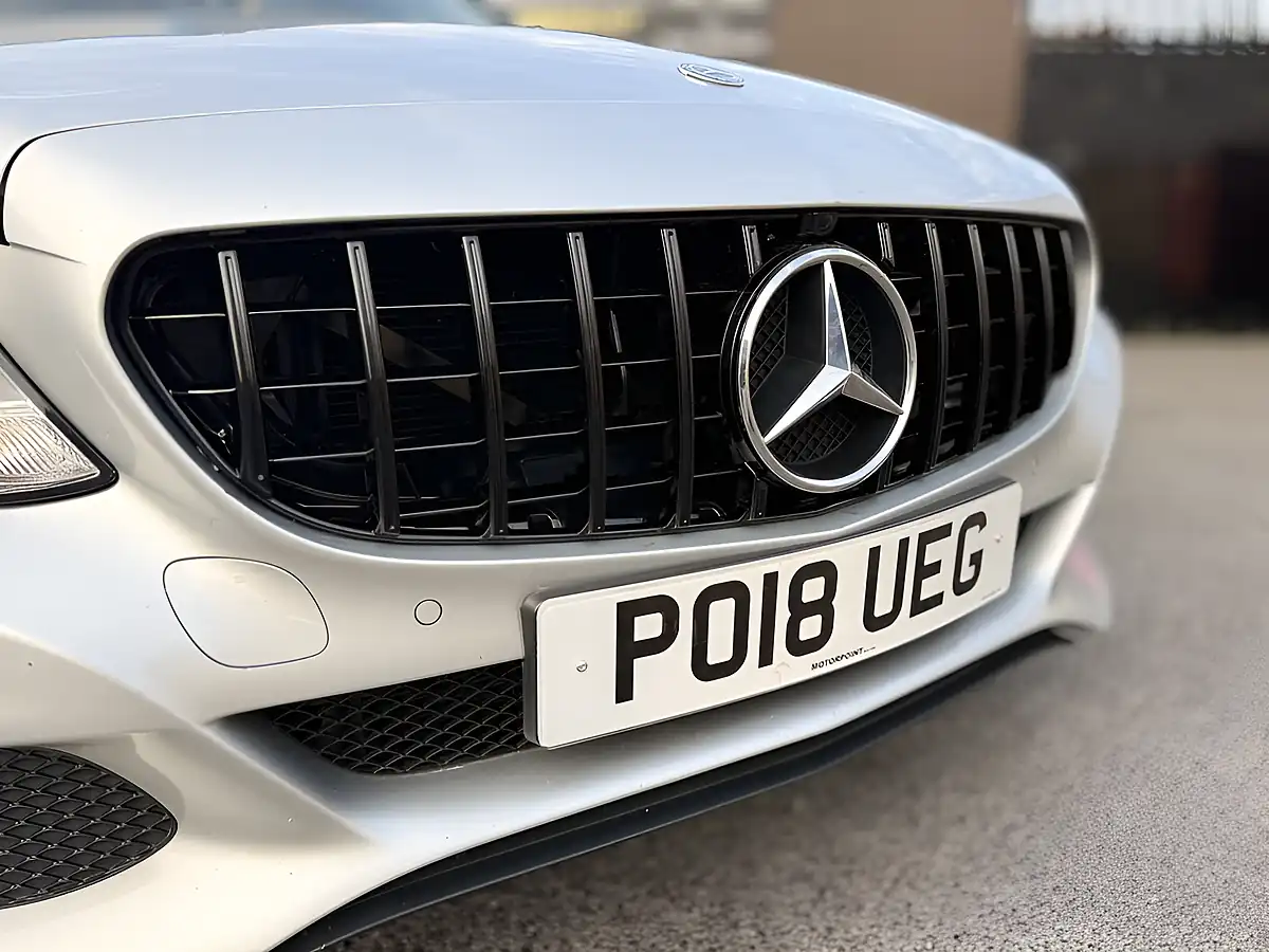 Used 2018 Mercedes-Benz C Class Se Executive Edition Silver - Interior and Exterior details 4