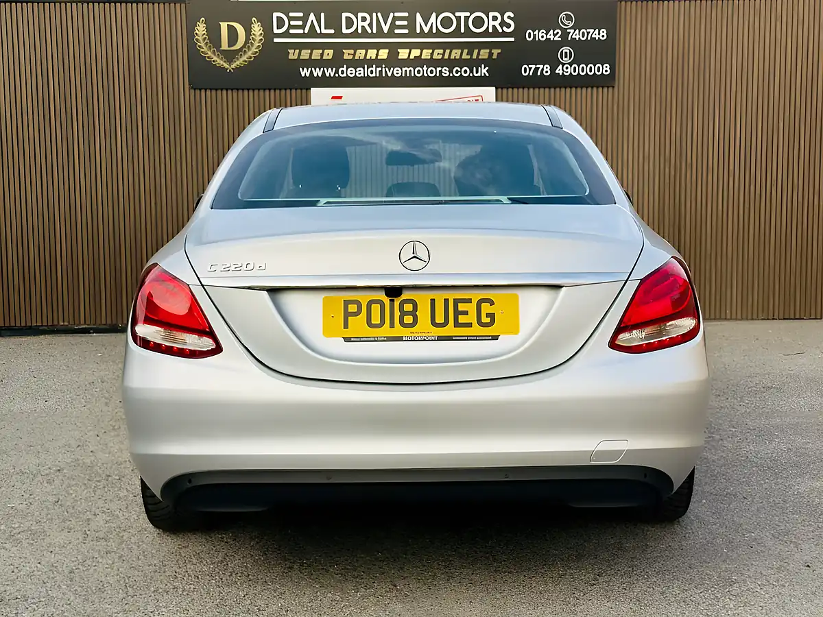 Used 2018 Mercedes-Benz C Class Se Executive Edition Silver - Interior and Exterior details 5