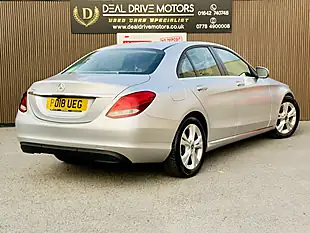 Used 2018 Mercedes-Benz C Class Se Executive Edition Silver - Interior and Exterior details 6