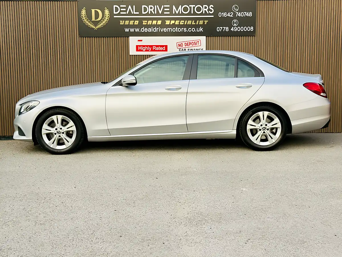 Used 2018 Mercedes-Benz C Class Se Executive Edition Silver - Interior and Exterior details 8