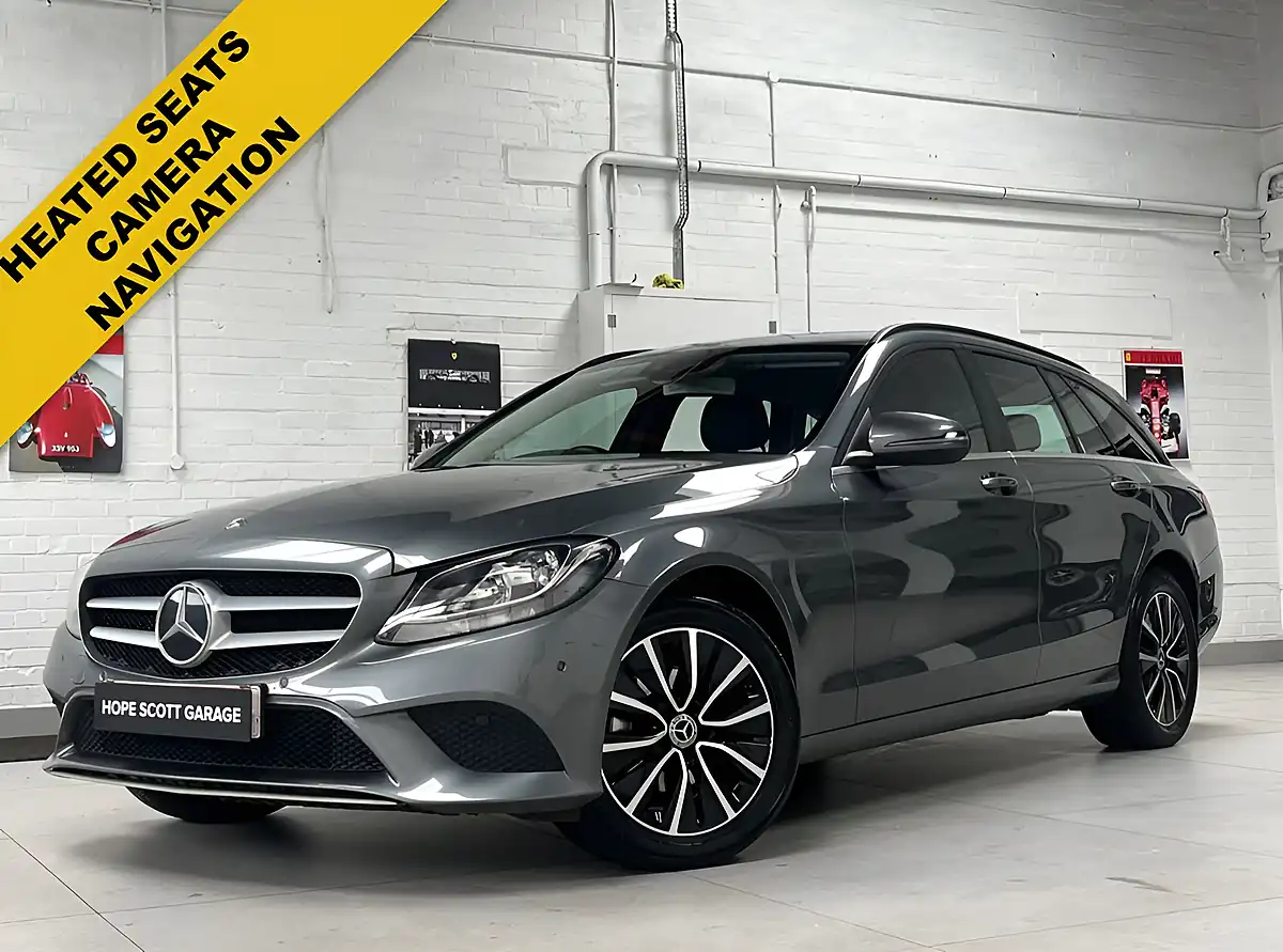 Used 2018 Mercedes-Benz C-Class Se Grey - Front View