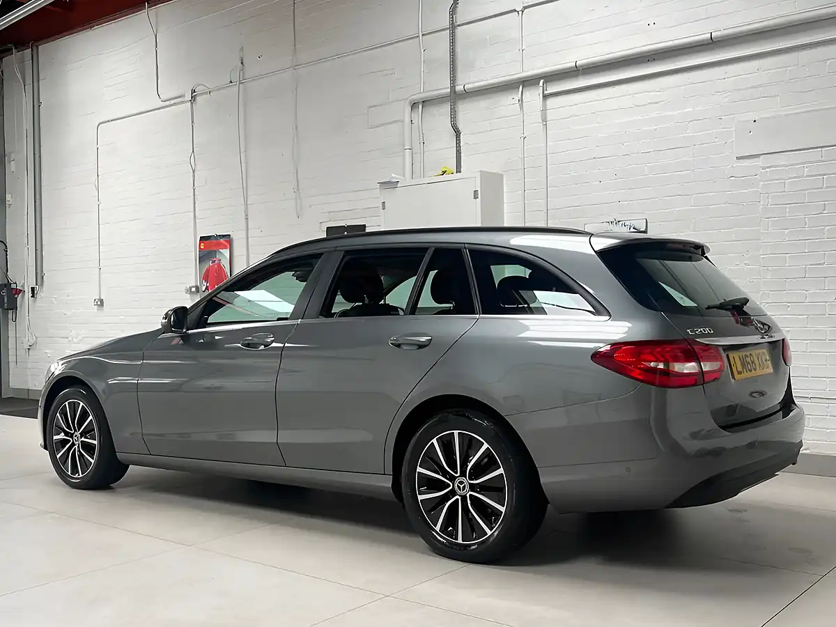 Used 2018 Mercedes-Benz C-Class Se Grey - Interior and Exterior details 16