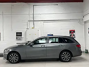 Used 2018 Mercedes-Benz C-Class Se Grey - Interior and Exterior details 2