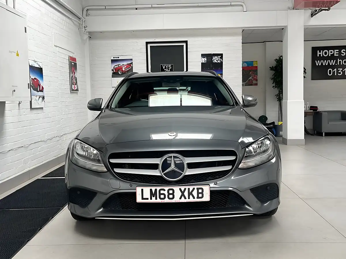Used 2018 Mercedes-Benz C-Class Se Grey - Interior and Exterior details 3