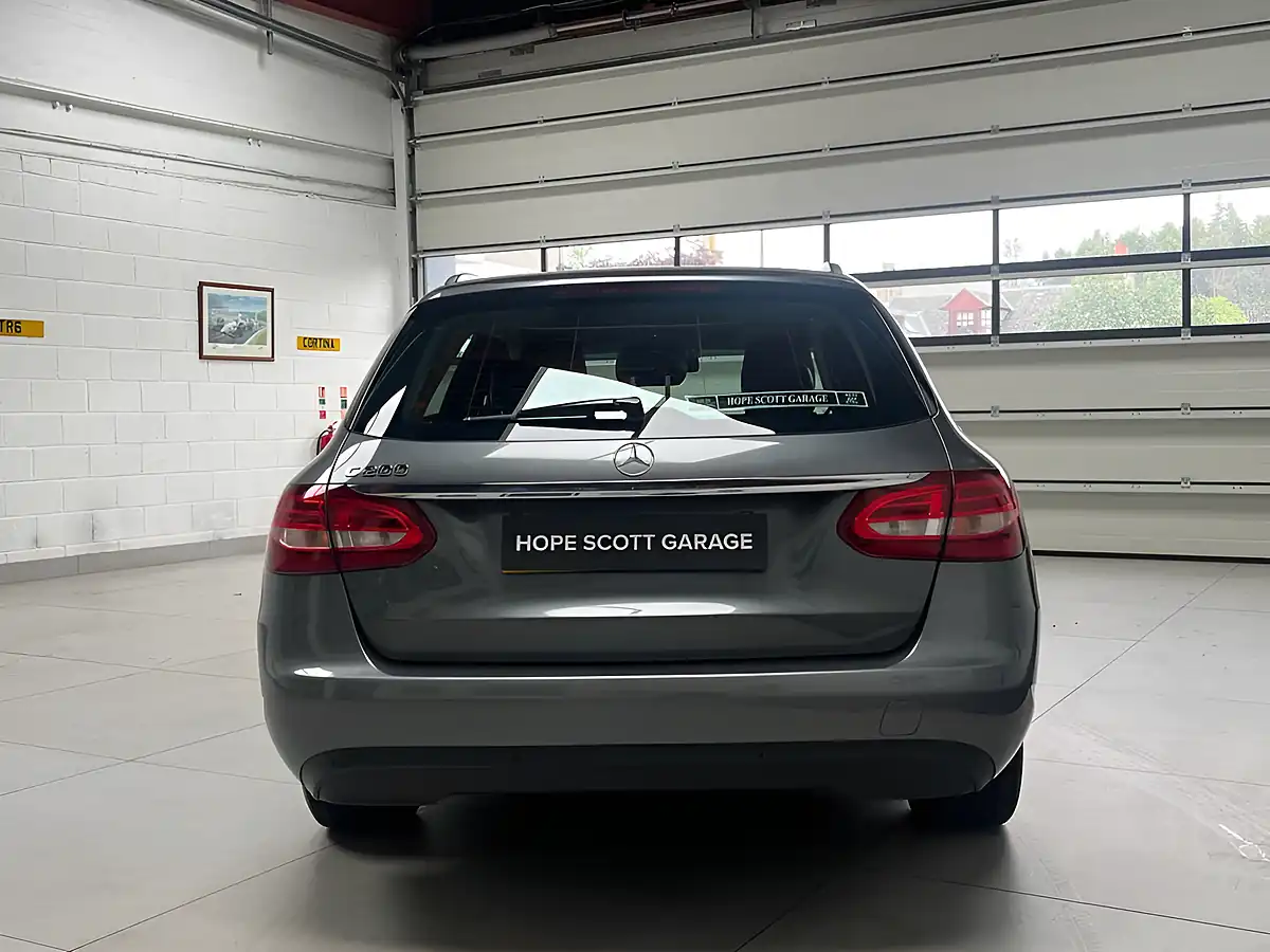 Used 2018 Mercedes-Benz C-Class Se Grey - Interior and Exterior details 5