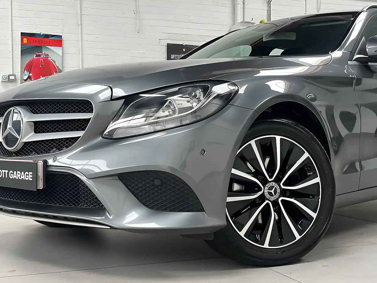Used 2018 Mercedes-Benz C-Class Se Grey - Interior and Exterior details 7
