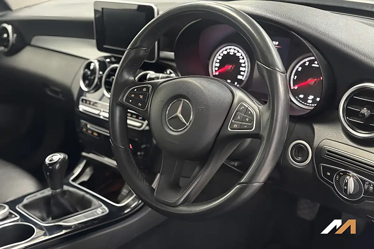 Used 2018 Mercedes-Benz C Class Se Silver - Interior and Exterior details 12