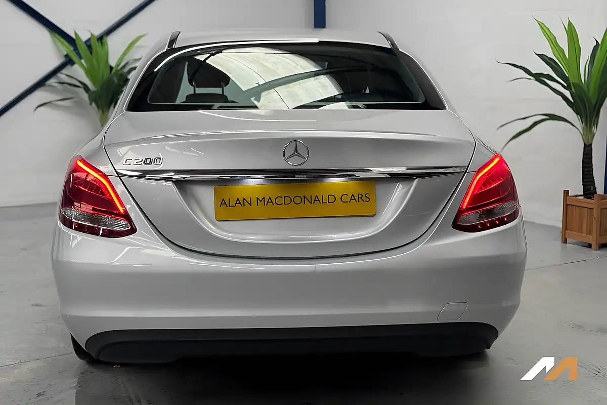 Used 2018 Mercedes-Benz C Class Se Silver - Interior and Exterior details 19