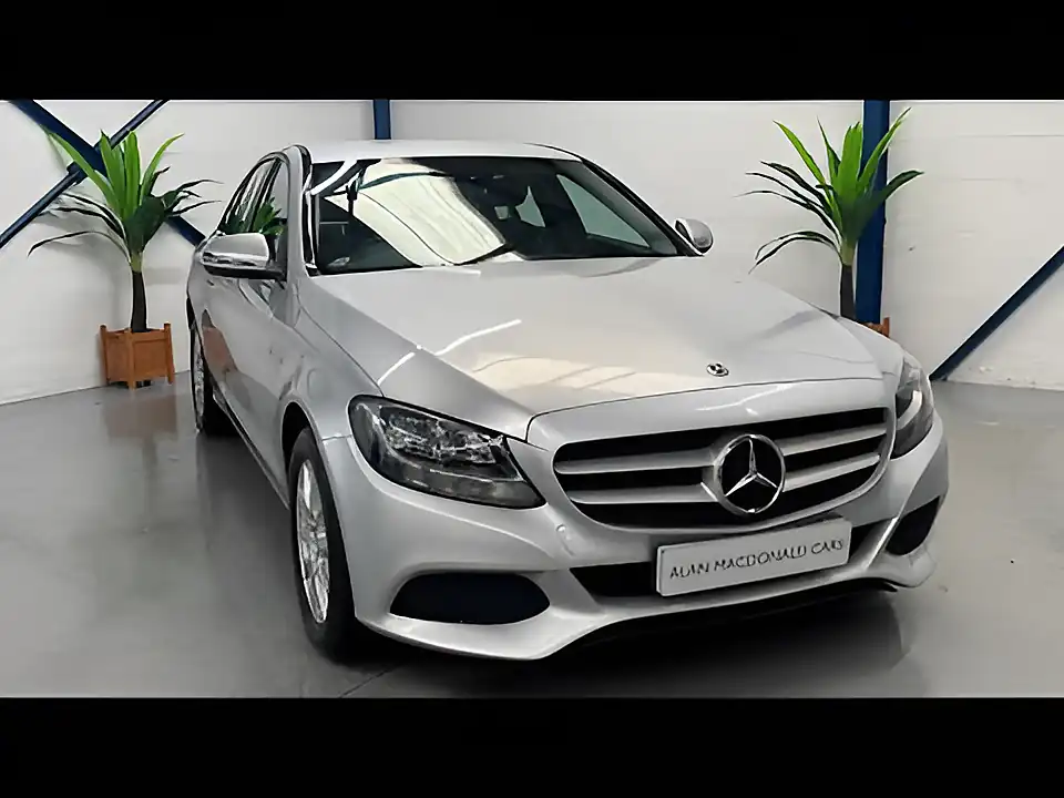 Used 2018 Mercedes-Benz C Class Se Silver - Interior and Exterior details 20