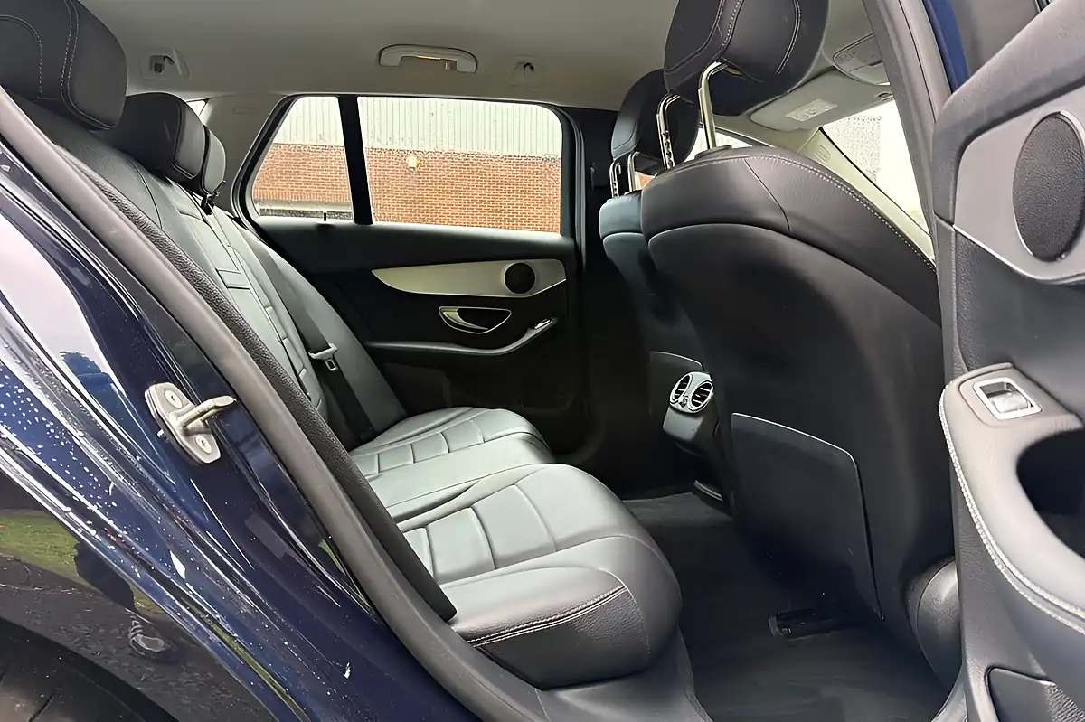 Used 2018 Mercedes-Benz C Class Sport Blue - Interior and Exterior details 10