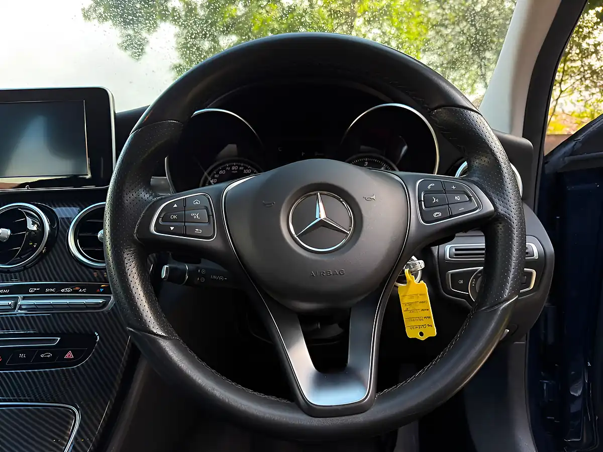 Used 2018 Mercedes-Benz C Class Sport Blue - Interior and Exterior details 14