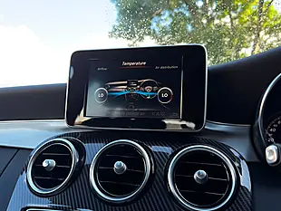 Used 2018 Mercedes-Benz C Class Sport Blue - Interior and Exterior details 15