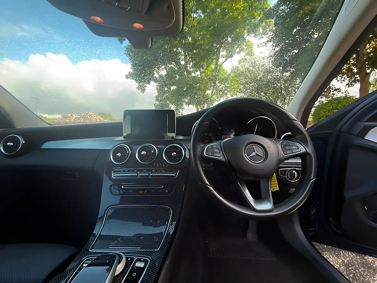 Used 2018 Mercedes-Benz C Class Sport Blue - Interior and Exterior details 17