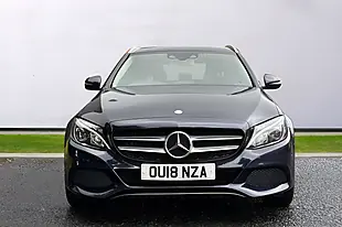 Used 2018 Mercedes-Benz C Class Sport Blue - Interior and Exterior details 2
