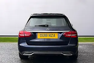 Used 2018 Mercedes-Benz C Class Sport Blue - Interior and Exterior details 6